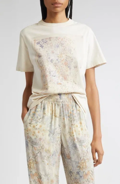 Golden Goose Journey Regular Fit Graphic T-shirt In White
