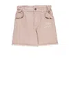 Golden Goose Journey Shorts In Pink