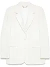 Golden Goose Jacket Over Monopetto Effect Silk And Embroidery In Beige
