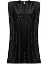 Golden Goose Sequin Mini Dress. In Black