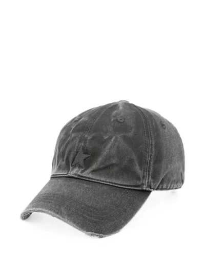 Golden Goose Journey Star-embroidered Baseball Cap In Gray