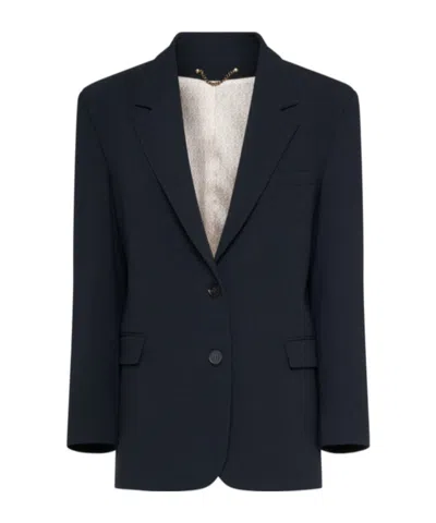 Golden Goose Journey Suit Coat In Blue