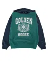 Golden Goose Journey Unisex Hoodie Swe In Huntergreentotaleclipse