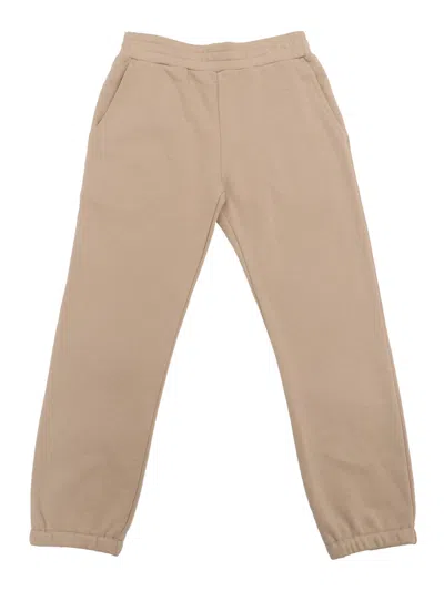GOLDEN GOOSE JOURNEY UNISEX JOGGING PANTS FLEECE COTTON W EMBROIDERY
