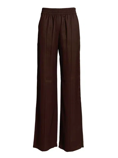 Golden Goose Journey W's Jogging Pants Fluid Viscose Trousers Brown