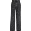 Golden Goose Journey W's Kim Straight Leg Jeans In Gray