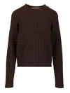 Golden Goose Brown Wool Blend Sweater