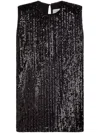 Golden Goose Sequin Mini Dress. In Black