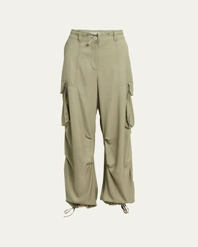 GOLDEN GOOSE JOURNEY WIDE-LEG DRAWSTRING CARGO PANTS