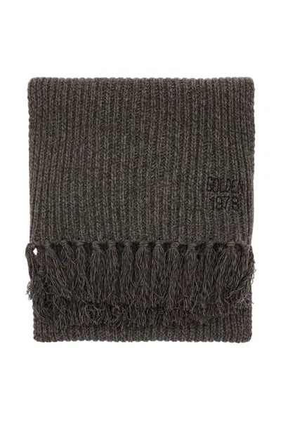 Golden Goose Journey Wool And Cashmere Scarf In Multicolor