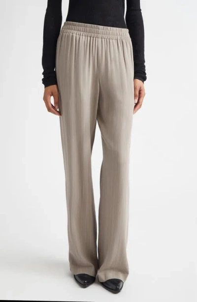 Golden Goose Journey Wool Blend Gabardine Pants In Green