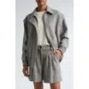 Golden Goose Journey Wool Blend Herringbone Bomber Jacket