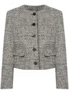 Golden Goose Journey Jacket In Gray Boucle