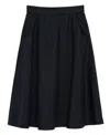 Golden Goose Journey Ws Circle Skirt In Black