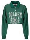 Golden Goose Organic Cotton Cropped Sweatshirt