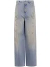 Golden Goose Distressed-effect Jeans In Blue