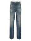 Golden Goose Norma Light Blue Denim Jeans In Blue
