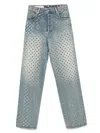 Golden Goose Denim Straight-leg Jeans In Blue