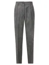GOLDEN GOOSE GOLDEN GOOSE JOURNEY WS PANT TAPERED HIGH WAISTED WOOL BLEND F
