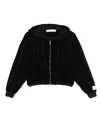 Golden Goose Journey Ws Zipup Hoodie Bomber In Black