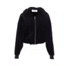 Golden Goose Journey Zip Up Hoodie In Black