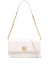 Golden Goose Gioia Leather Shoulder Bag In White
