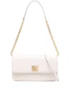 Golden Goose Gioia Leather Shoulder Bag In White