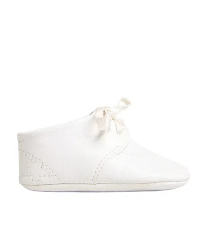 Golden Goose Kid's Joy Leather Pre-walkers, Baby In White