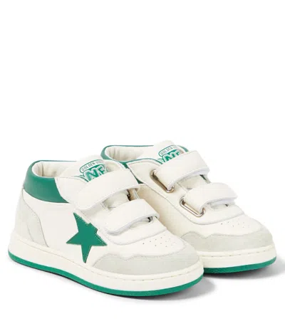 GOLDEN GOOSE JUNE BASKET LEATHER SNEAKERS