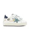 Golden Goose Michael Michael Kors Mandy Golden Flat Sandal