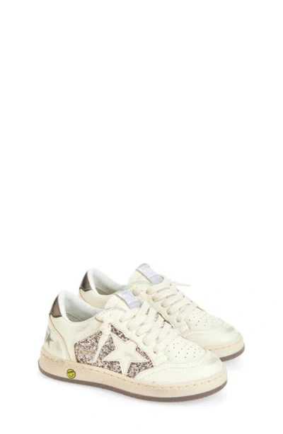 Golden Goose Kids Ball Star Low-top Sneakers In White