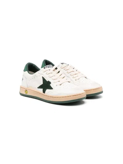 Golden Goose Kids Ball Star Sneakers In Multi