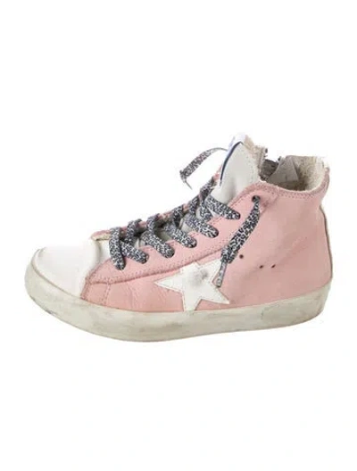 Pre-owned Golden Goose Babies' Kids Girls' Leather Sneakers In Pink