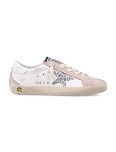 Golden Goose Kids Kids Low-top Glitter Star Sneakers In Neutral