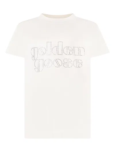 Golden Goose Kids Kids Mini Logo T-shirt In White