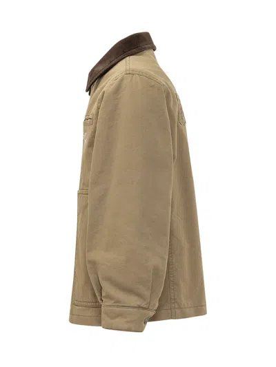 Golden Goose Kids Kids Padded Zip Jacket In Brown