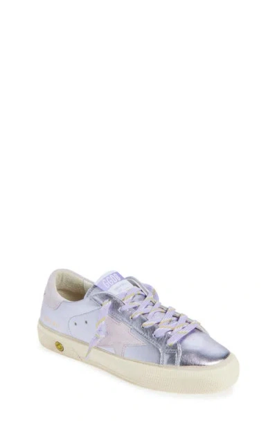 Golden Goose Kids' May Sneaker In Purple