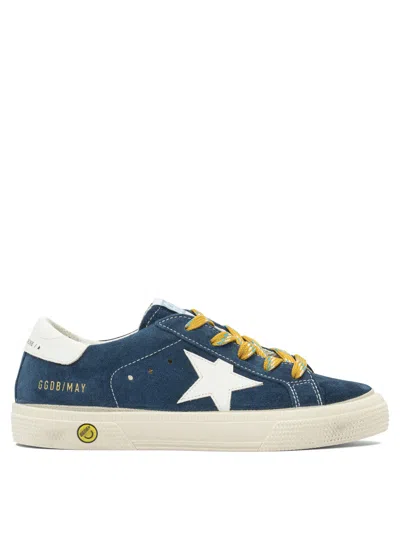 GOLDEN GOOSE GOLDEN GOOSE KIDS MAY STAR PATCH SNEAKERS