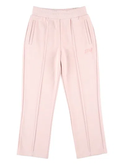 Golden Goose Kids Mini Ethereal Sportswear With Stylish Waistband In Pink