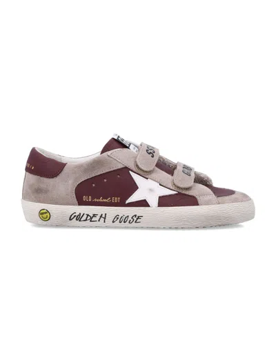 Golden Goose Kids Mini Trendy Sneakers For Girls In Brown
