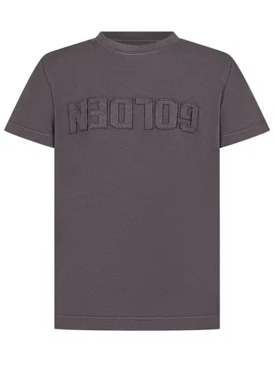 Golden Goose Kids Mini T-shirt For Kids In Gray