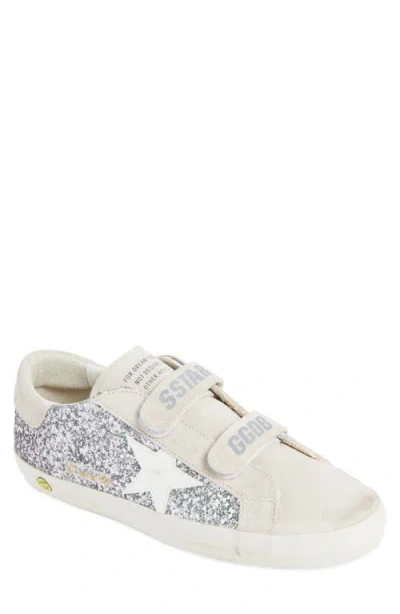 Golden Goose Kids' Old School Glitter Low Top Sneaker In Multi