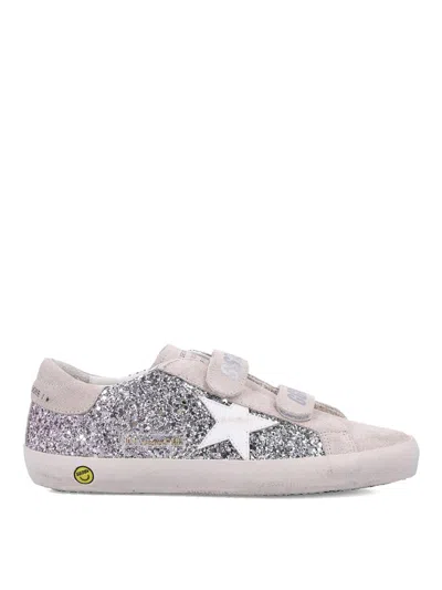 Golden Goose Kids Scarpe Basse Silver/pink/white/grey