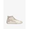 Golden Goose White/oth Kids' Slide Leather Mid-top Trainers Eur 38/5 Uk In White/oth