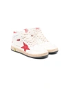 Golden Goose Sky-star High-top Sneakers In White