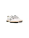 Golden Goose Kids Sneakers With Application In White