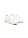 Golden Goose Kids Sneakers With Decoration In White