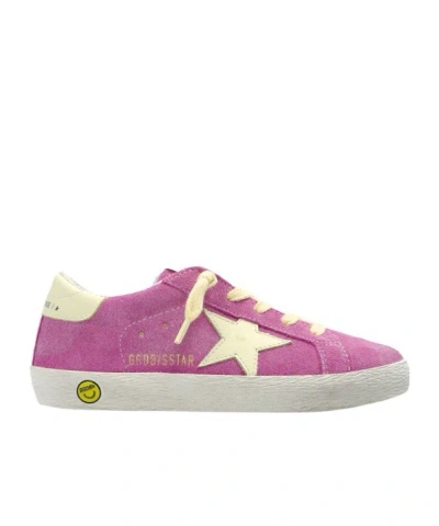 Golden Goose Lace Up Sneakers In Pink