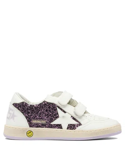 Golden Goose Round Toe Casual Shoes In White