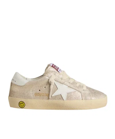 Golden Goose Kids Super Star Lace-up Sneakers In Multi